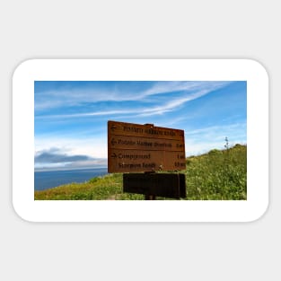 Channel Islands National Park Santa Cruz Island Sticker